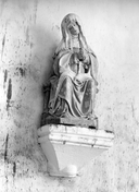 Statue (demi-nature) : Vierge de douleur, chapelle Notre-Dame-de-Grâces (Locmalo)