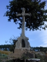 Croix monumentale, C.D. 54, près de la Roche (Saint-Ganton)