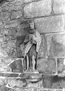 Statue (petite nature, d'applique) : saint Jean-Baptiste (1), église paroissiale Saint-Jean-Baptiste (Plourac'h)