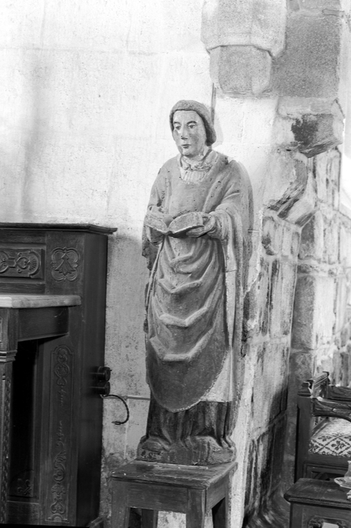 Statue (petite nature, d'applique), église paroissiale Saint-Judoce (Lohuec)