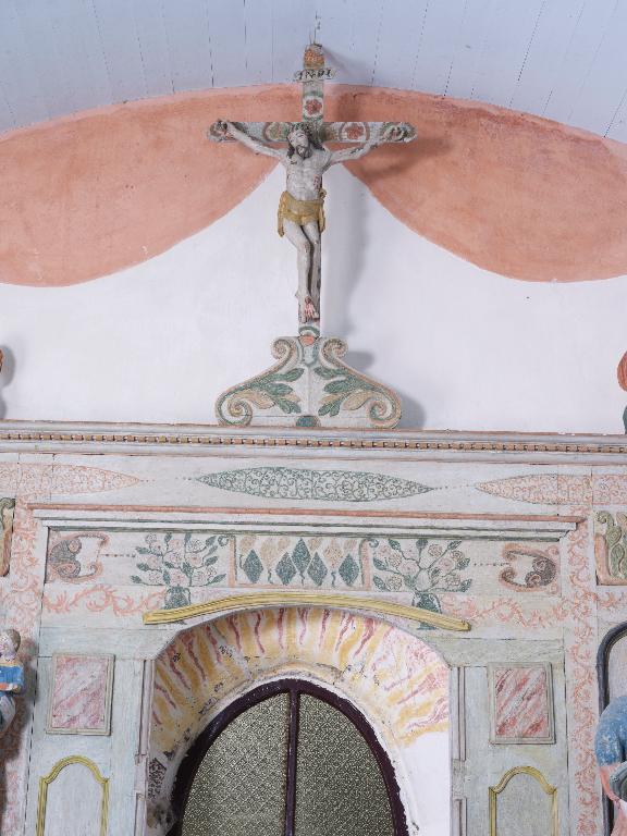 Christ en croix, chapelle Notre-Dame de Cartudo (Pluherlin)