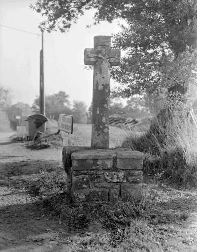 Croix de Chemin, la Pierre Longue (Coëtlogon)
