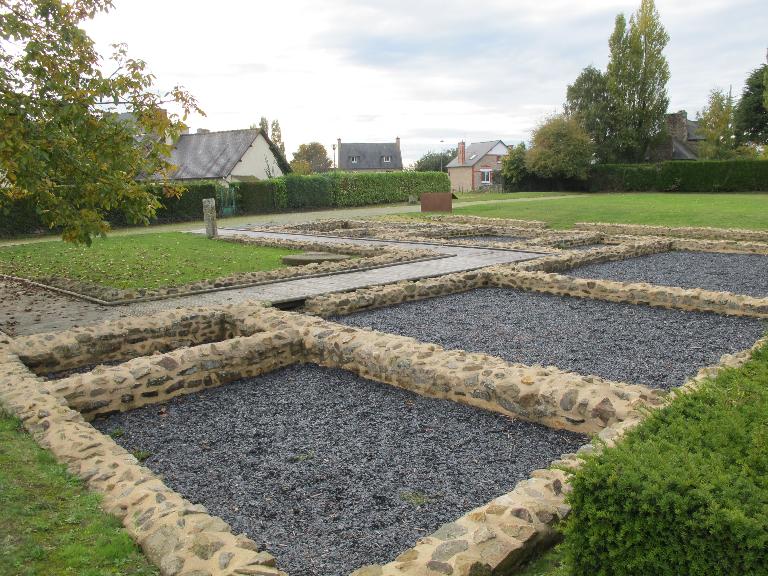 Vestiges archéologiques gallo-romains du Clos-Mulon, rue César Mulon (Corseul)