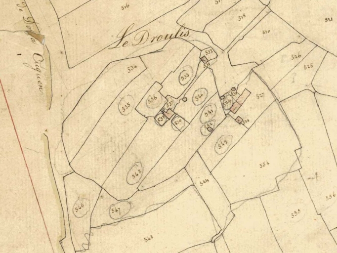 Écart, les Droulis (Cuguen)