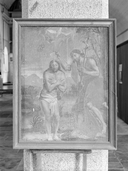 Tableau : Baptême du Christ, église paroissiale Saint-Pierre (Trédarzec)