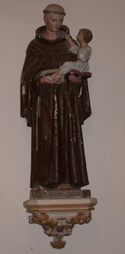 Statue sur culot : Saint Antoine de Padoue