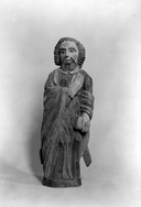 Statue (statuette) : saint André, église paroissiale Saint-Vincent-Ferrier (Calanhel)