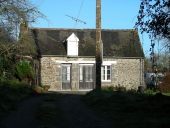Maison, rue du Château, le Vieux Bourg (Miniac-Morvan)