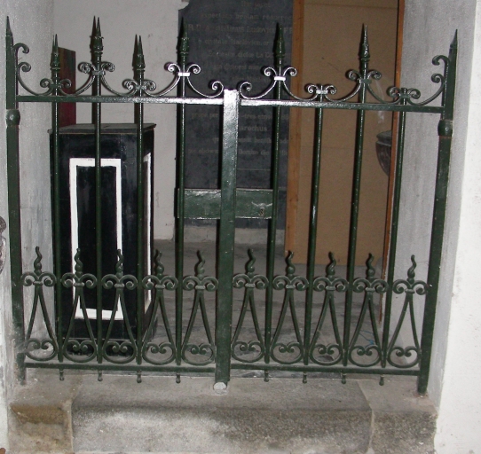 Clôture des chapelles