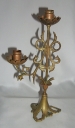Paire 1 de chandeliers d'église
