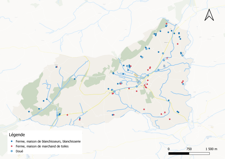 Le patrimoine lié à l’histoire toilière du Quillio