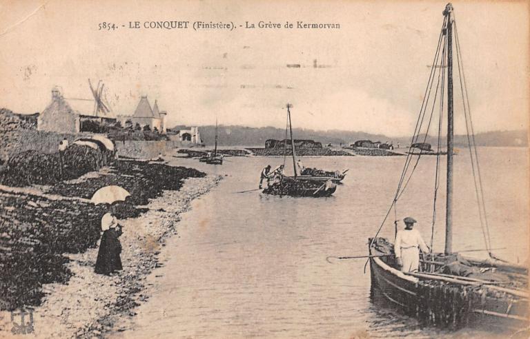 Usine Tissier, puis maisons (Le Conquet)