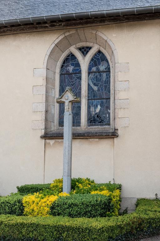 Calvaire du bourg, rue de Montfort (L'Hermitage)