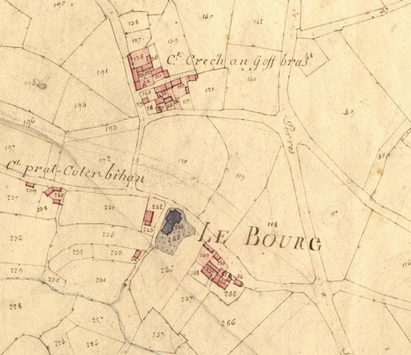 Le bourg et sa périphérie (Saint-Quay-Perros)