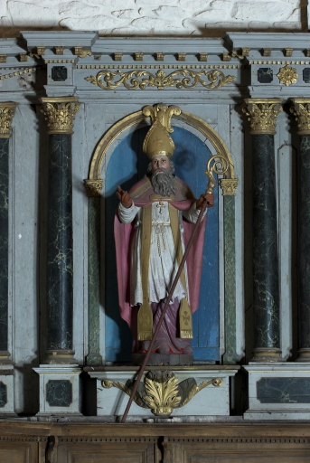Statue : Saint Charles Borromée (?)