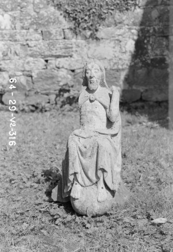Statue : Christ Sauveur, église paroissiale Saint-Trémeur (Kergloff)