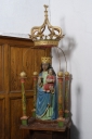 Statue : Vierge à l'Enfant, la Ferrière (Pluméliau fusionnée en Pluméliau-Bieuzy en 2019)