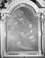 Tableau : saint François d'Assise, église paroissiale Saint-Pierre-es-Liens (Plescop)