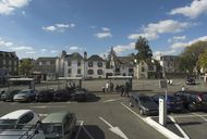 Place de la Libération, anciennement cimetière Saint-Michel, puis verger, puis place du Champ de Foire (Vannes)