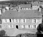 Les maisons dans le bourg de Plusquellec