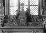Tabernacle, gradin (2), chapelle Sainte-Marie-du-Menez-Hom (Plomodiern)