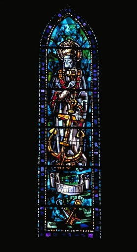 Verrière de la baie 1 : saint Clément