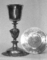 Calice & patène 1, église paroissiale Saint-Pierre (Plouescat)