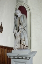 Statue sur socle : Saint Joseph et l'Enfant