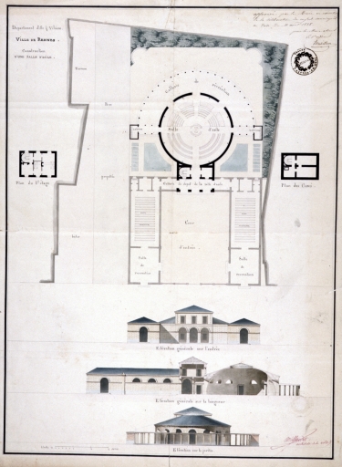 Ancienne salle d'asile puis école primaire, actuellement école maternelle Saint-Malo, rue de Saint-Malo (Rennes)