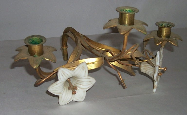 Paire de luminaires d'applique d'église