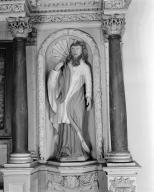 Statue : Saint Nicodème, église Saint-Samson (Helléan)