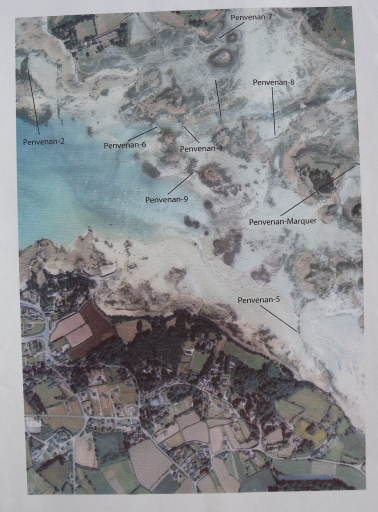 Pêcheries sur la commune de Penvénan