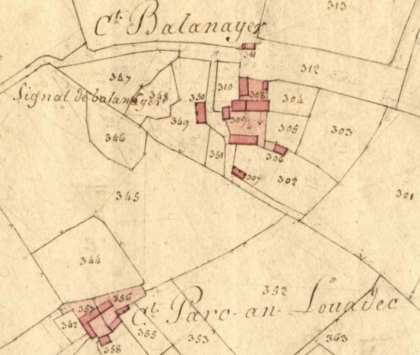 Ferme, 12, 14, 16 rue de Balaneyer (Saint-Quay-Perros)