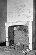 Cheminée (1), château, le Bois Glaume (Poligné)