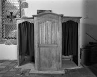 Confessionnal, chapelle Notre-Dame-de-Locmaria et Notre-Dame-de-Beaupros (Guidel)