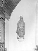 Groupe sculpté : saint Joseph et l'Enfant Jésus, chapelle Saint-Guen et son ossuaire (Saint-Tugdual)
