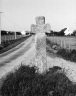 Croix de chemin dite croix de Lirey, R. D. 780, Pratel (Theix fusionnée en Theix-Noyalo en 2016)