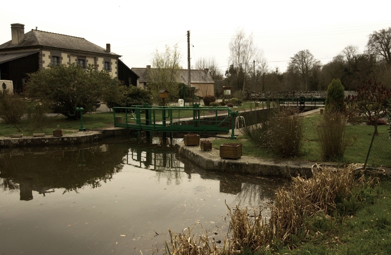 Site d'écluse de Calaudry (Saint-Domineuc)
