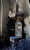 Fonts baptismaux, église paroissiale Notre-Dame-de-Roscudon (Pont-Croix)