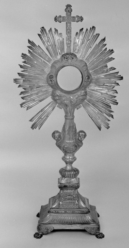 Ostensoir, église paroissiale Saint-Nicolas (Uzel)