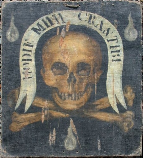 Série 2 de 4 garnitures de corbillard