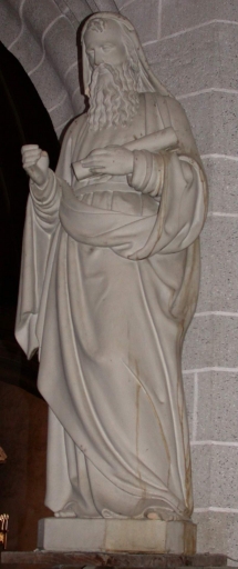Statue sur culot : Prophète (?)