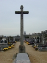 Croix de cimetière, rue du Vieux Presbytère (Saint-Coulomb)