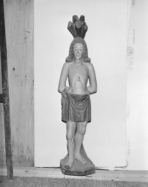 Statue : Saint Sébastien, église Saint-Pierre-Saint-Paul (Guégon)