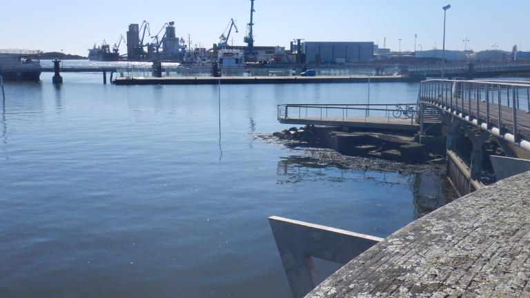 Quai de Rohan et son front bâti (Lorient)