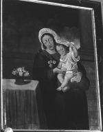 Tableau : Vierge à l'Enfant, chapelle Saint-Joseph (Theix fusionnée en Theix-Noyalo en 2016)