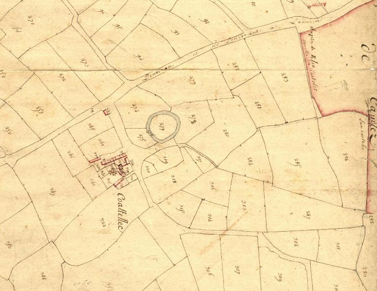 Motte féodale de Coatellec (Kermaria-Sulard)