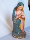 Ensemble de 12 santons (statuette) de la crèche : Nativité