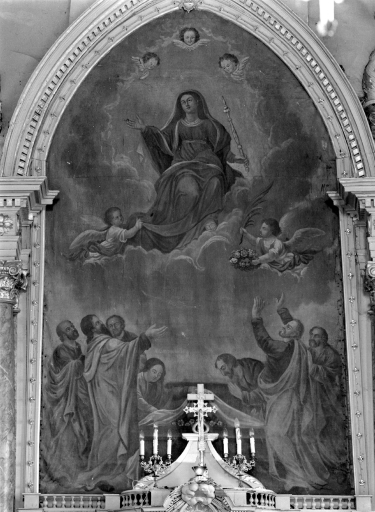 Tableau d'autel : Assomption (Rimou)