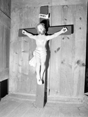 Croix : Christ en croix, église paroissiale Notre-Dame (Porcaro)